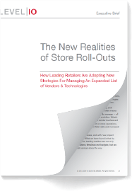 thumbnail of the cover of the New Realities of Store Rollouts white paper