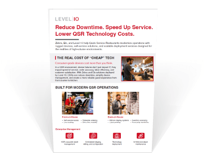 Zebra QSR Technology TCO Guide