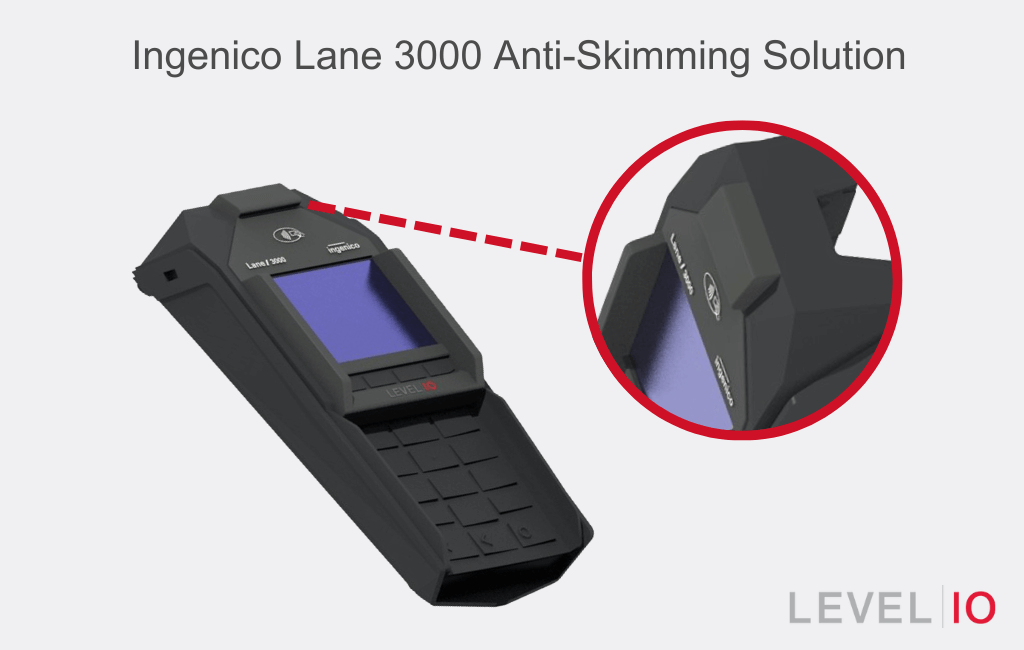 Ingenico Lane 3000 anti-skimming solution